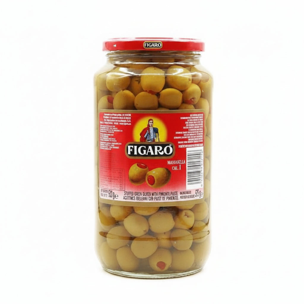 ACEITUNA RELLENO PIMIENTO FIGARO 575GR