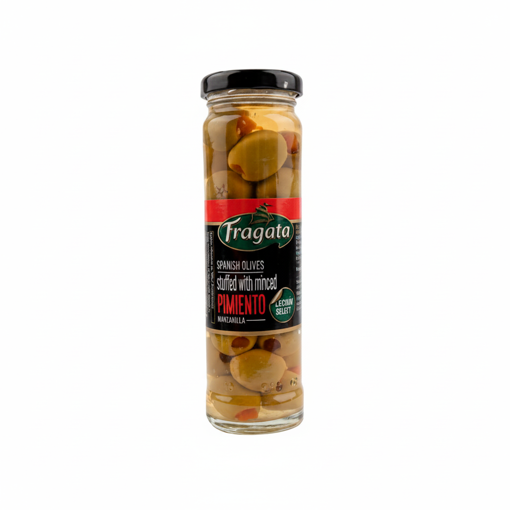 ACEITUNA CON PIMIENTO FRAGATA 142GR