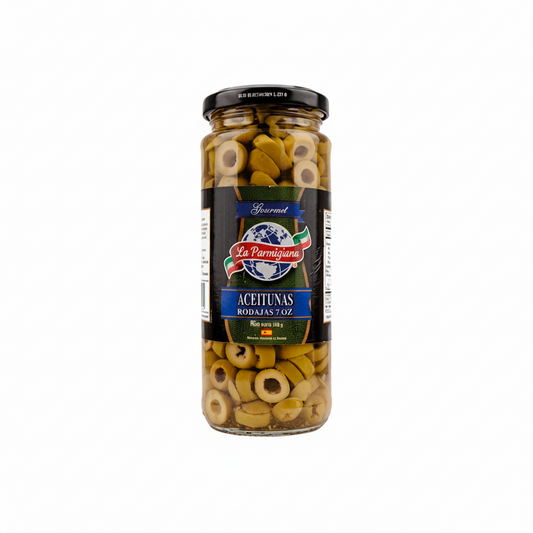 ACEITUNA RODAJAS LA PARMIGIANA 330G