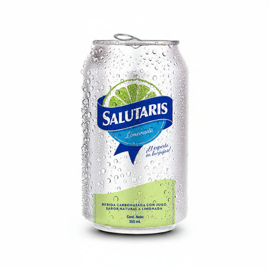 AGUA CON GAS LIMONADA SALUTARIS 355ML