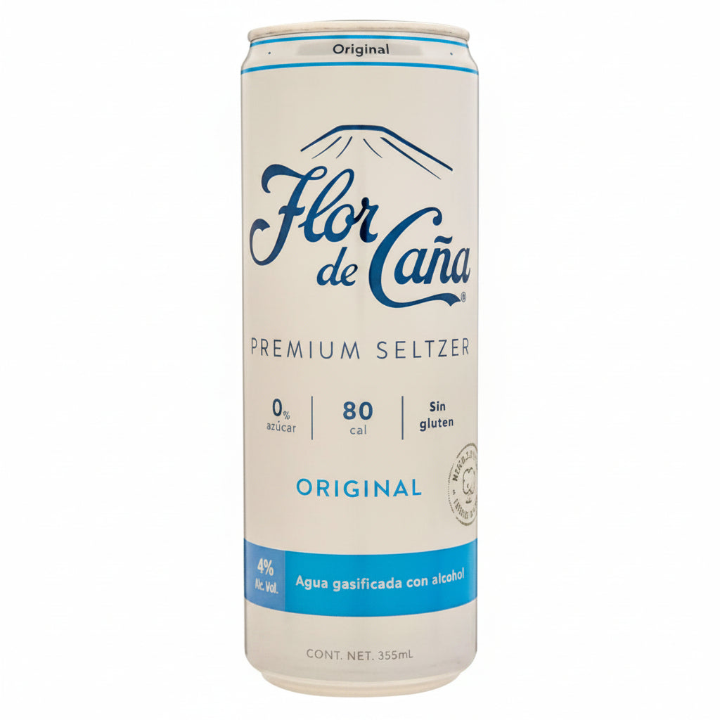 AGUA SELTZER PREM ORIG FLOR DE CANA 355ML