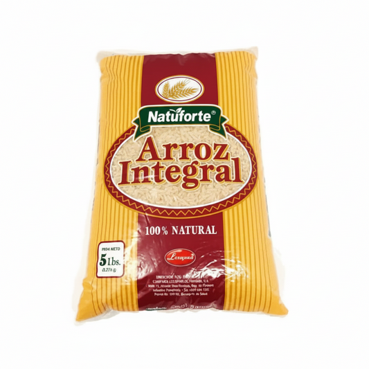 ARROZ INTEGRAL NATUFORTE 5LB