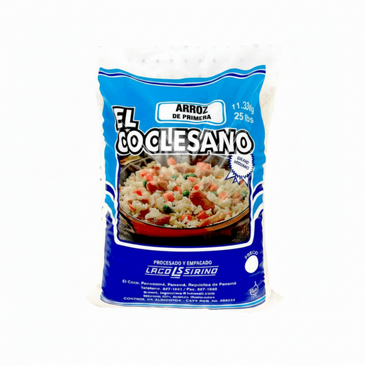 ARROZ DE PRIMERA EL COCLESANO 25LB