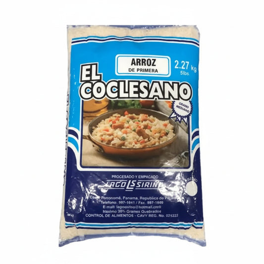 ARROZ DE PRIMERA EL COCLESANO 5LB