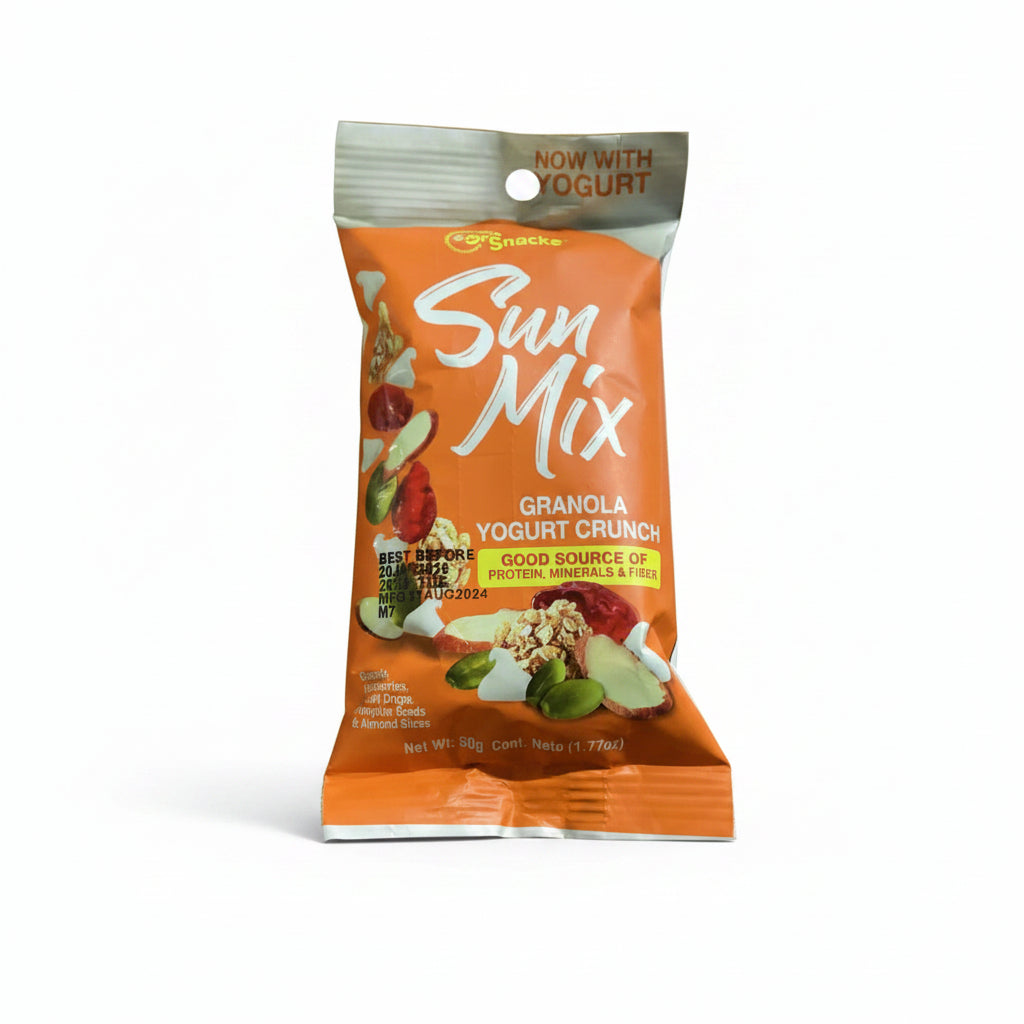 BARRA SUN MIX CRUNCH SUNSHINE 57GR