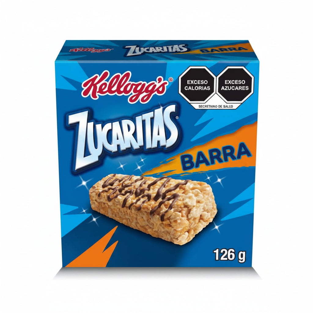 BARRA DE ZUCARITAS KELLOGGS 126GR