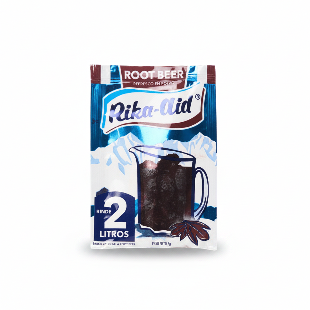 BEBIDA INST. ROOT BEER RIKA'S 8GR