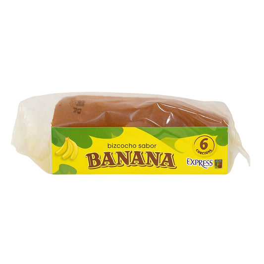 BIZCOCHO SABOR BANANA EXPRESS 200GR