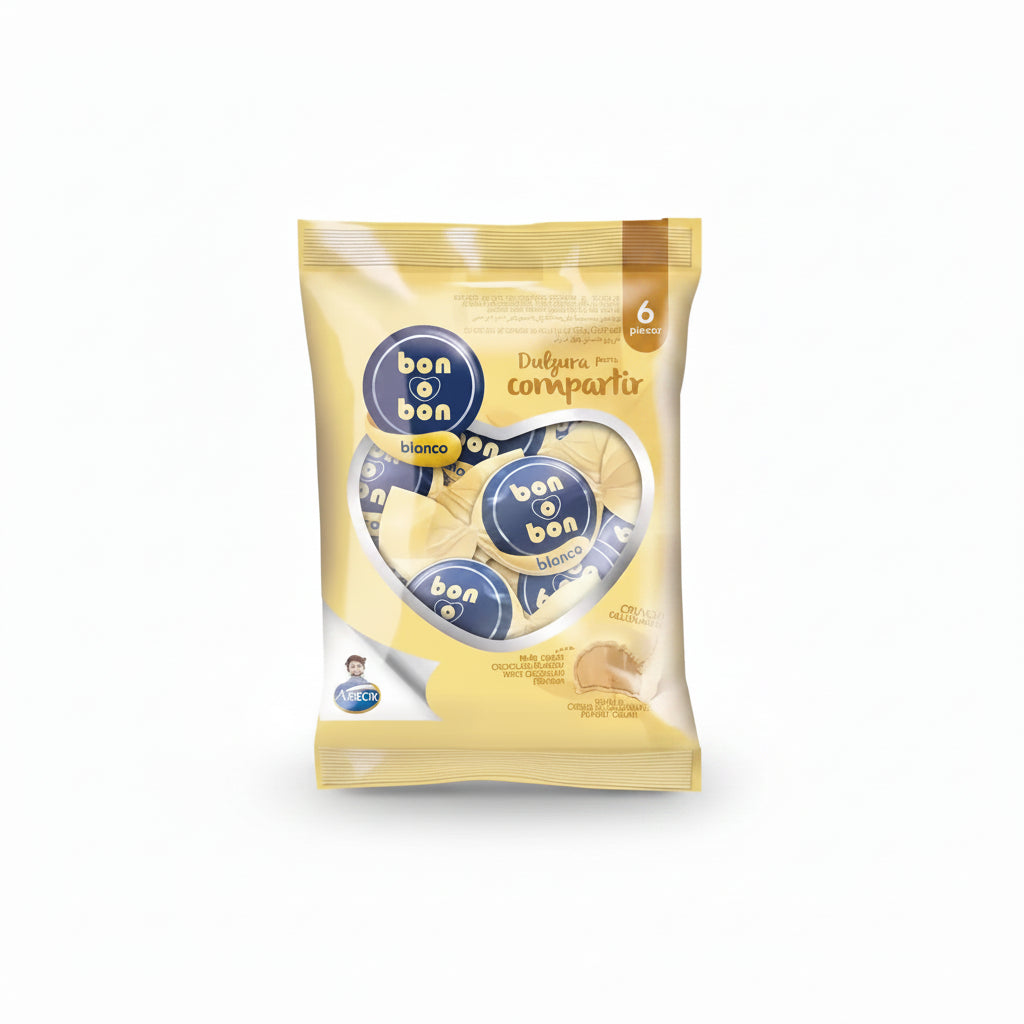 BOM BOM RELLENO CHOCO BLANCO ARCOR 90GR
