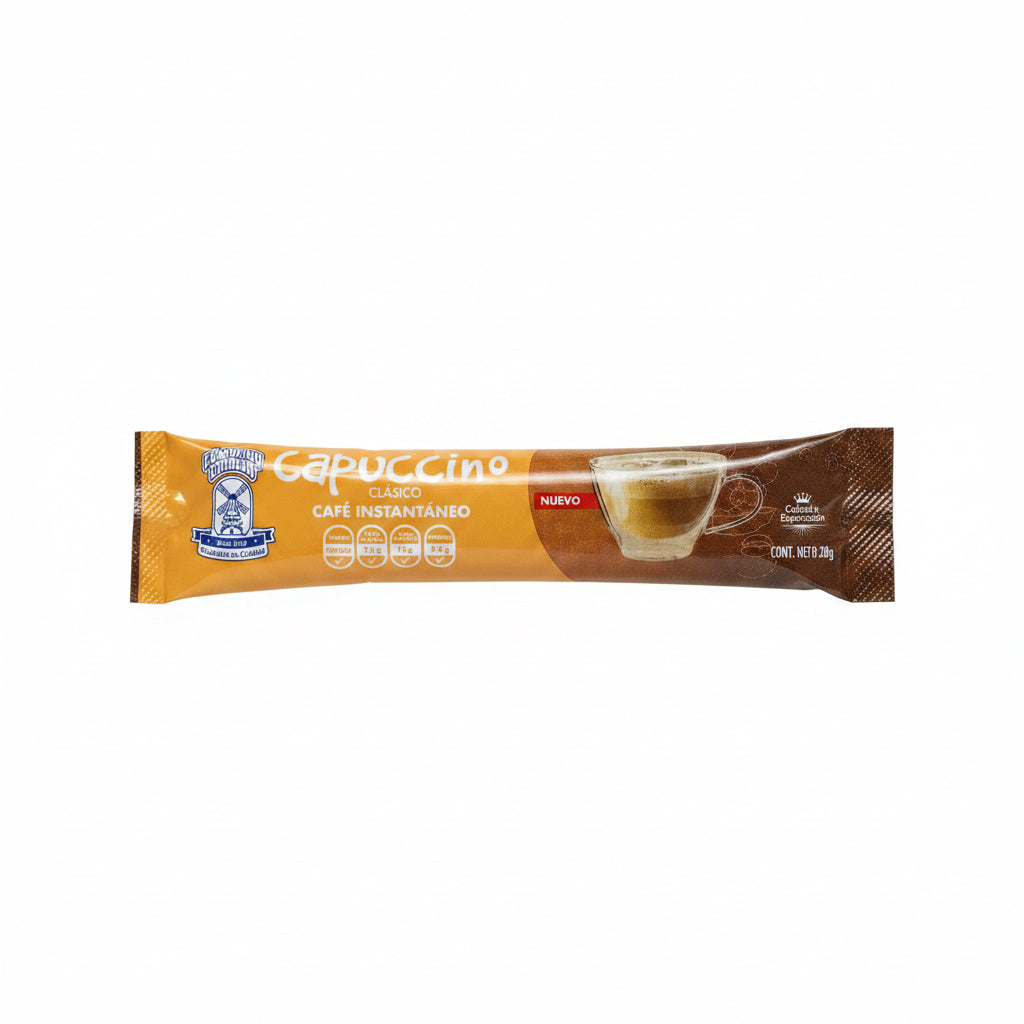 CAFÉ CAPPUCCINO EL MOLINO CRIOLLO 20GR