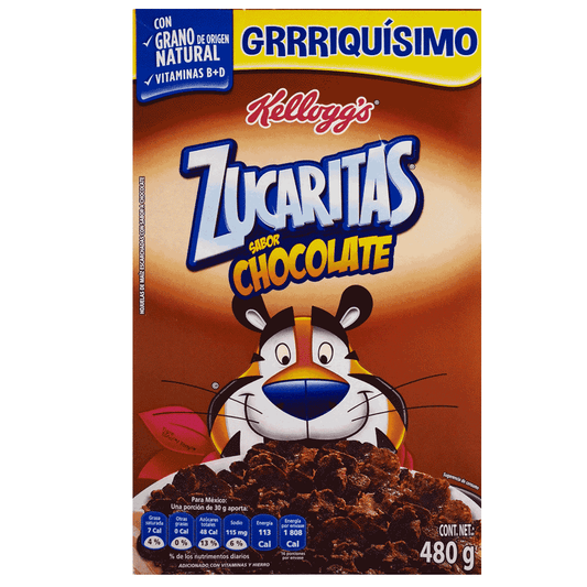 CEREAL CHOCO ZUCARITAS KELLOGGS 480GR