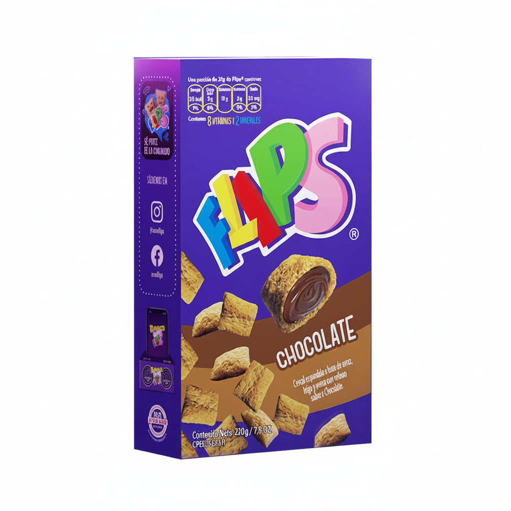 CEREAL CHOCOLATE FLIPS 220GR
