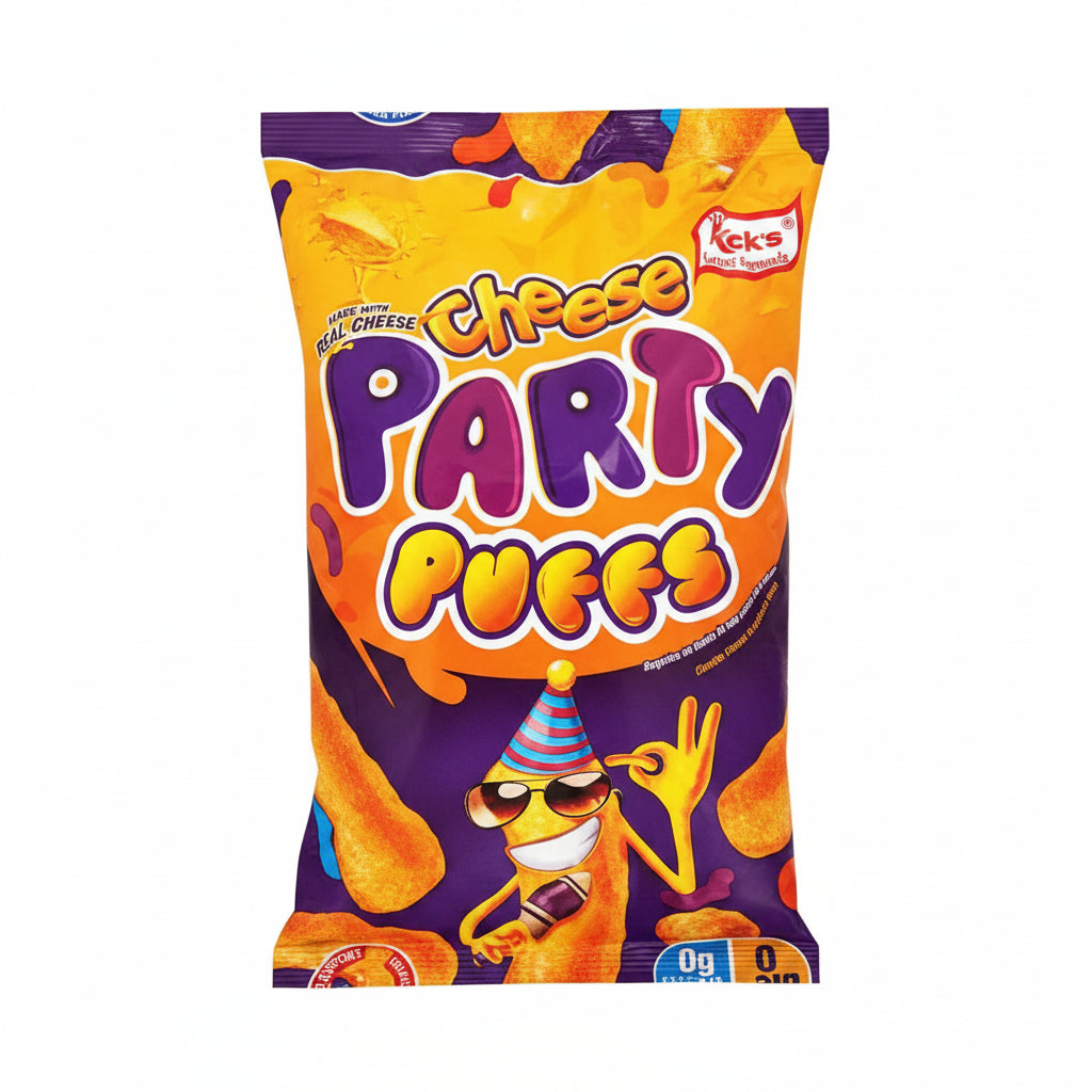 CHEESE PARTY PUFFS RICKS 215GR