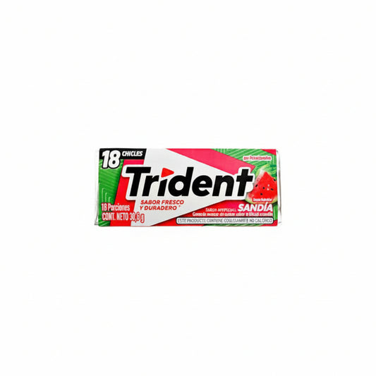 CHICLE SANDIA TRIDENT 18U