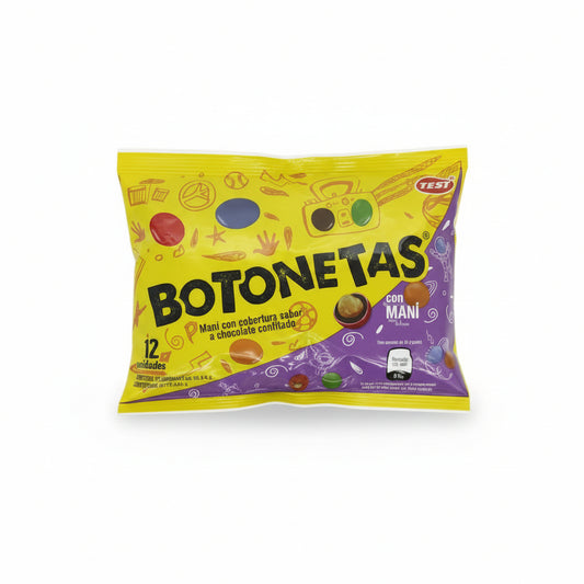 CHOCOLATE BOTONETAS CON MANÍ DOY BEST 85GR