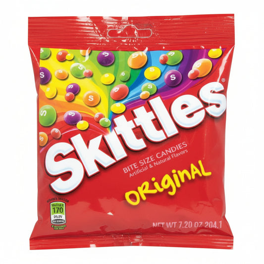 CHOCOLATE ORIGINAL SKITTLES 7.2OZ