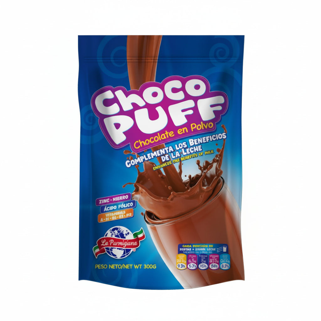 CHOCOLATE EN POLVO CHOCO PUFF 300GR