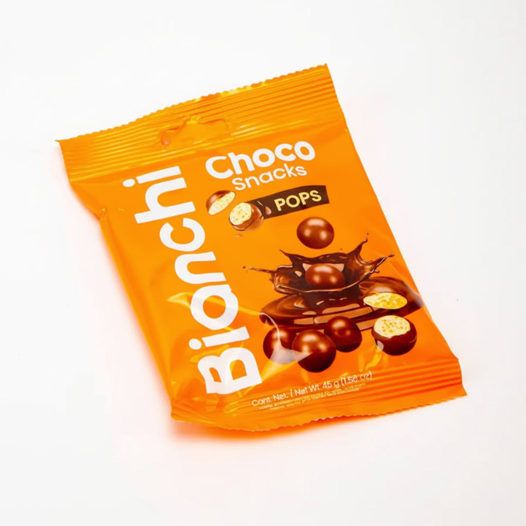CHOCOLATE POPS CEREAL BIANCHI 45GR