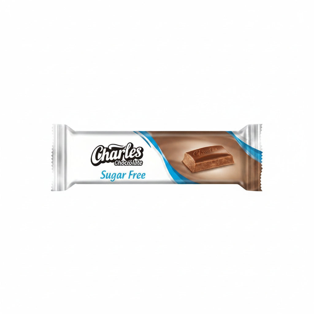 CHOCOLATE SUGAR FREE CHARLES 50GR