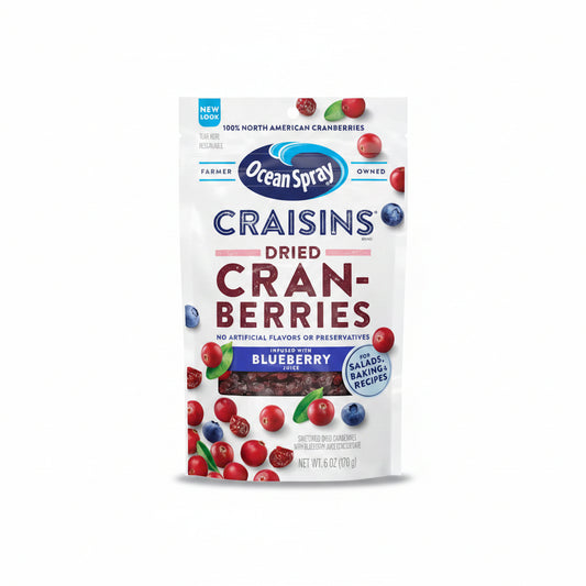 CRAISINS DRIED BLUEBERRY OCEAN SPRAY 6OZ
