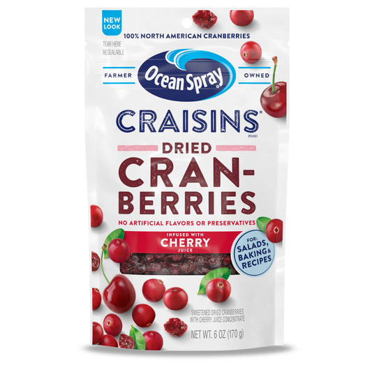 CRAISINS DRIED CHERRY OCEAN SPRAY 6OZ