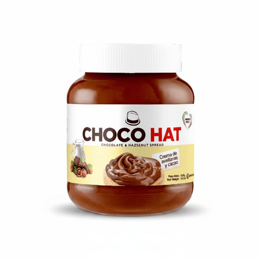 CREMA AVELLANA CACAO CHOCO HAT 400G