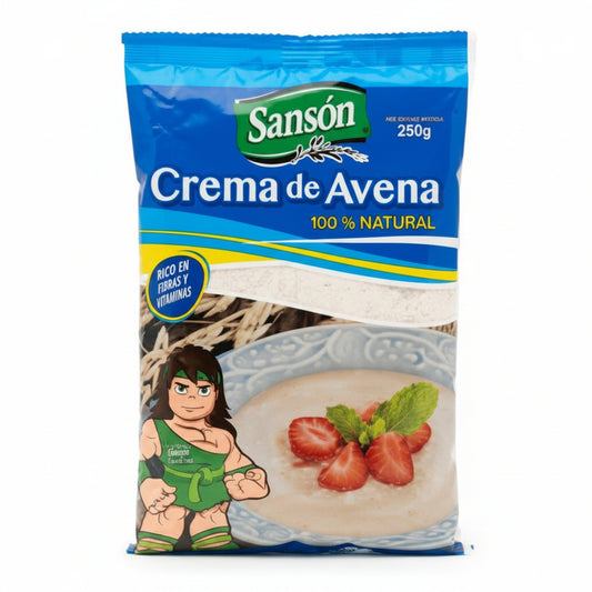 CREMA DE AVENA MOLIDA SANSON 250GR