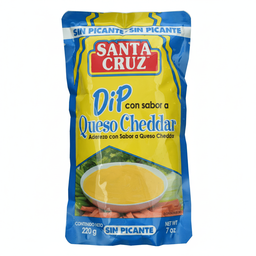 DIP QUESO CHEDDER SANTA CRUZ 220GR