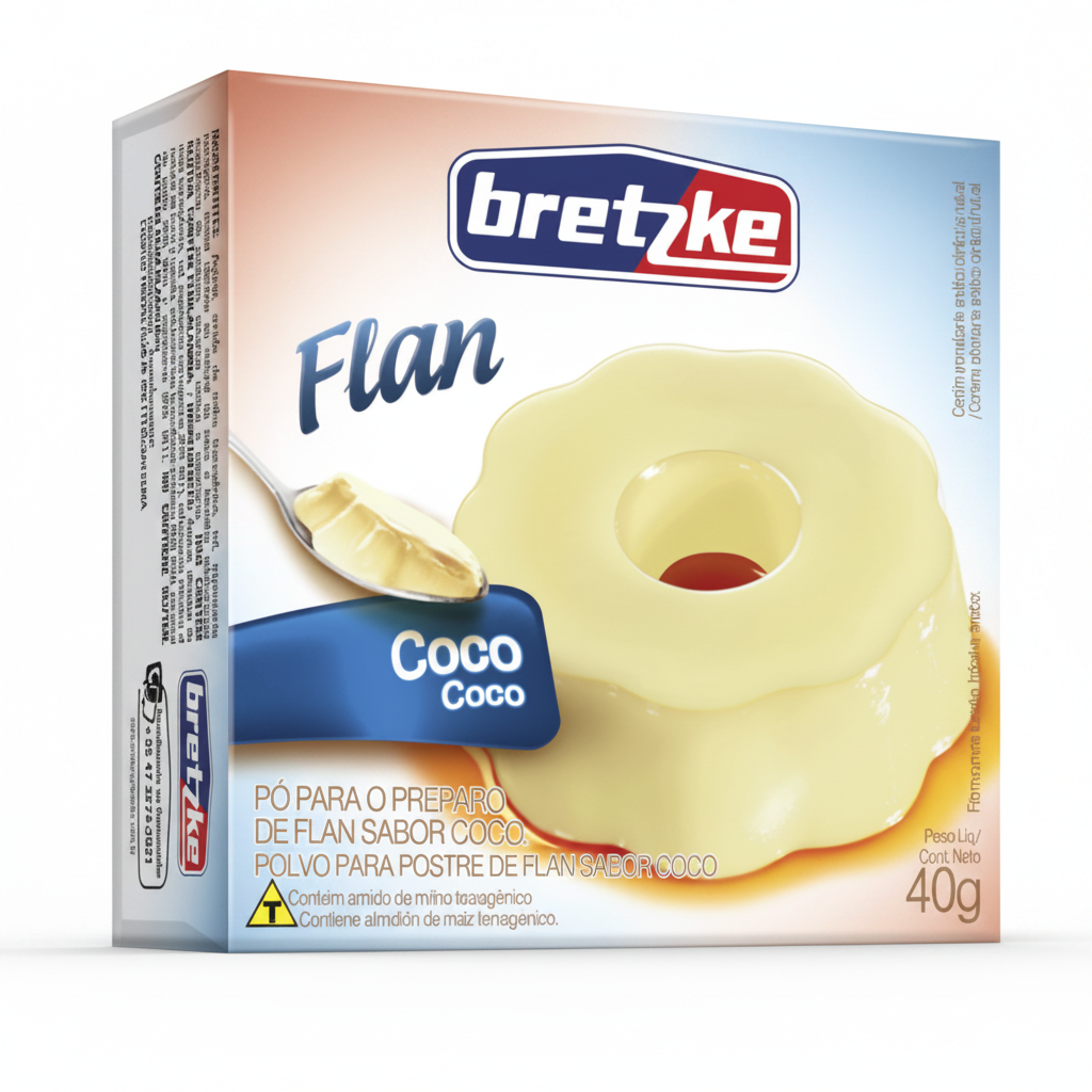 FLAN DE COCO BRETZKE 40GR