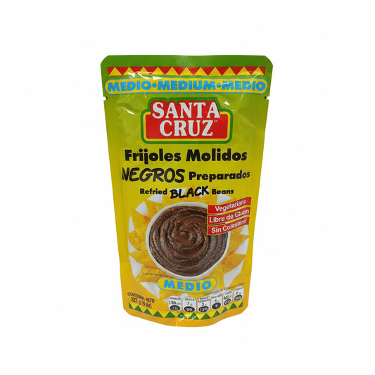 FRIJOLES MEDIO MOLIDO SANTA CRUZ 277GR