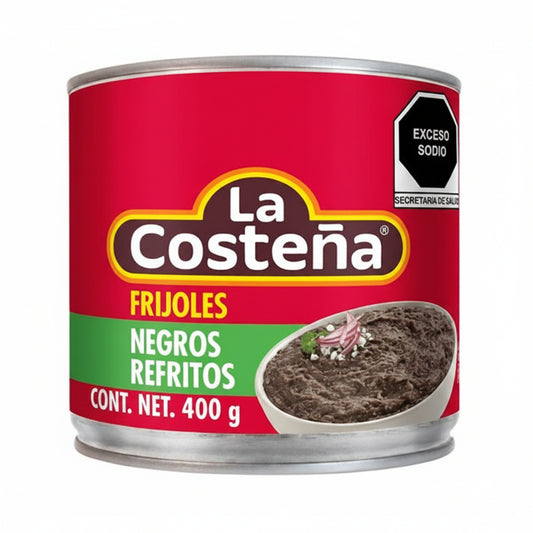 FRIJOLES BAYOS REFRITO LA COSTEÑA 400GR