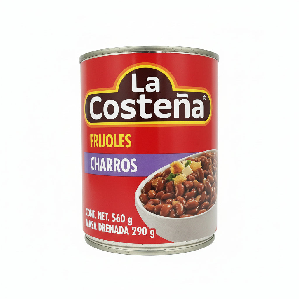 FRIJOLES CHARRO LA COSTEÑA 560GR