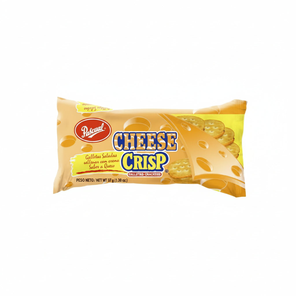 GALLETAS DE CHEESE CRISP PASCUAL 37GR