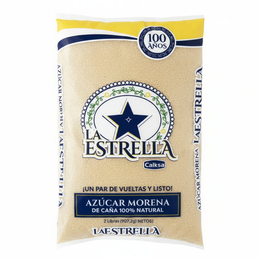 AZUCAR MORENA LA ESTRELLA 2LB