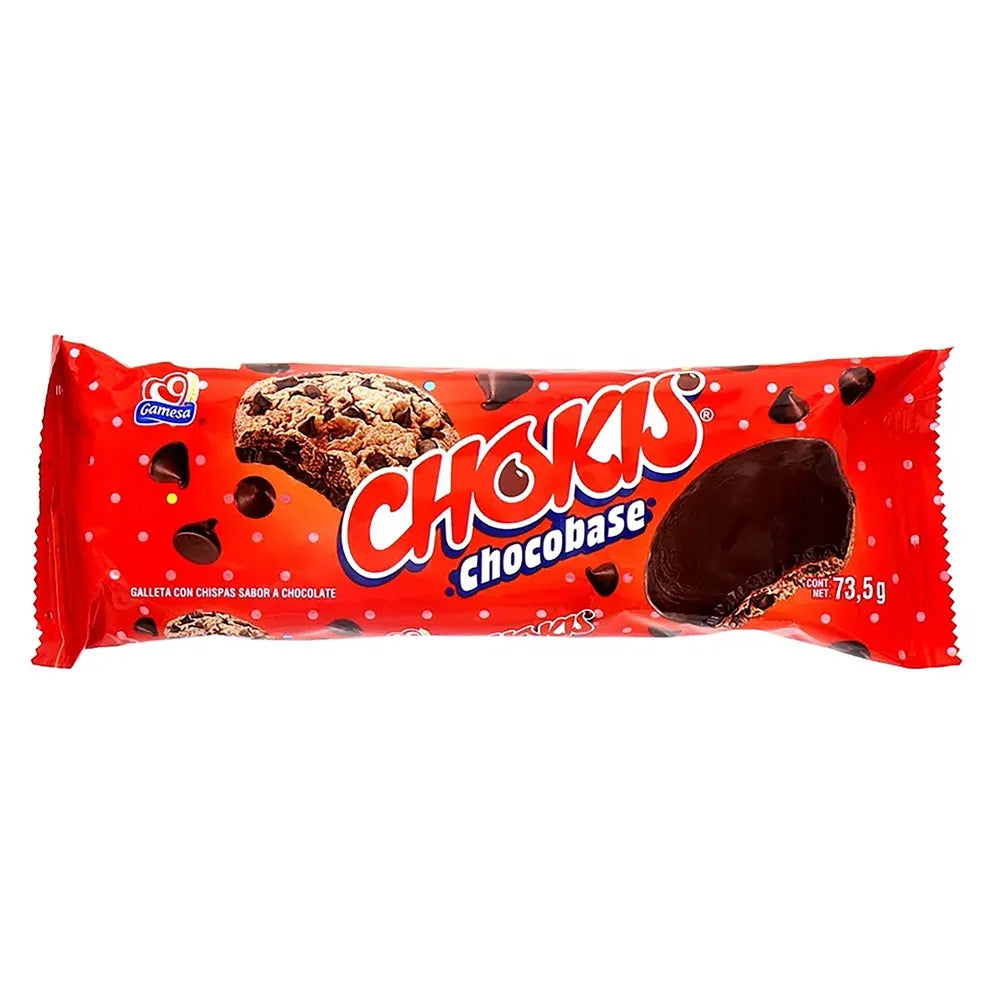 GALLETAS CHOCOBASE CHOKIS 73.5GR
