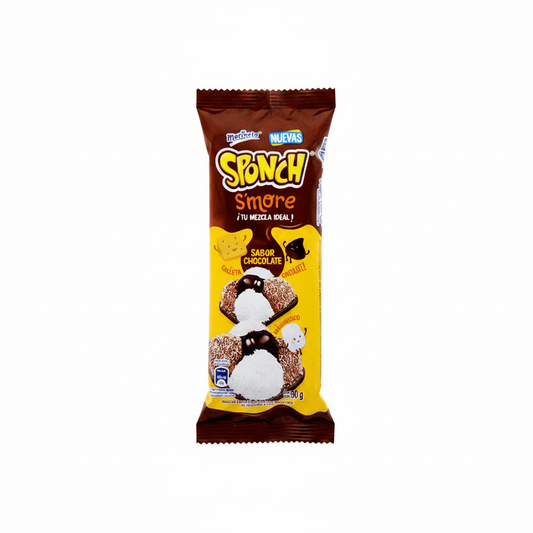 GALLETAS CHOCO SPONCH SMORE MARINELA 90GR