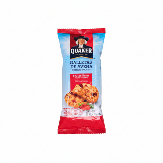 GALLETAS DE AVENA FRUTO ROJO QUAKER 38GR