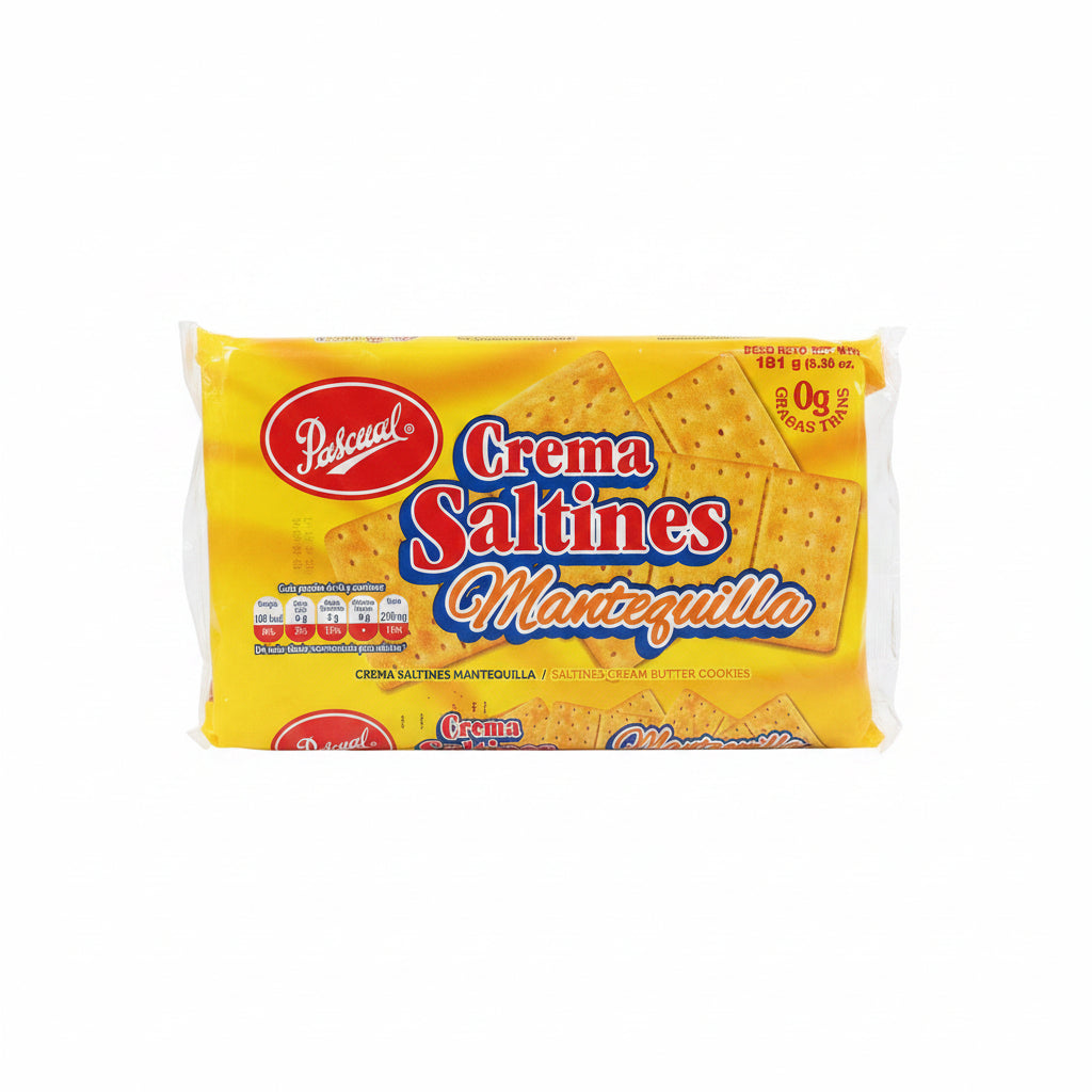 GALLETAS DE MANTEQUILAS SALTINE PASCUAL 181GR
