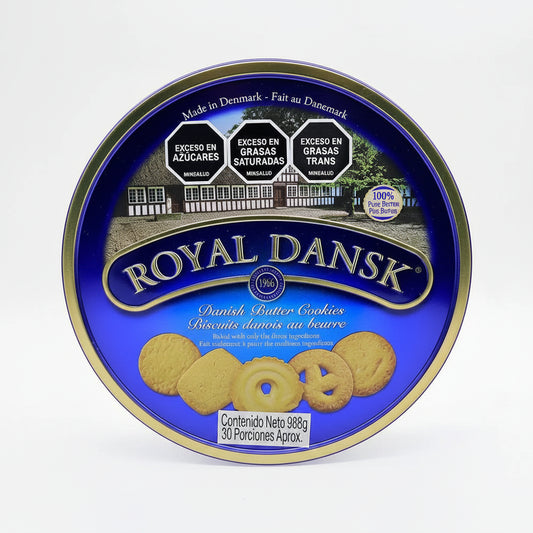 GALLETAS DE MANTEQUILLA ROYAL DANSK 908GR