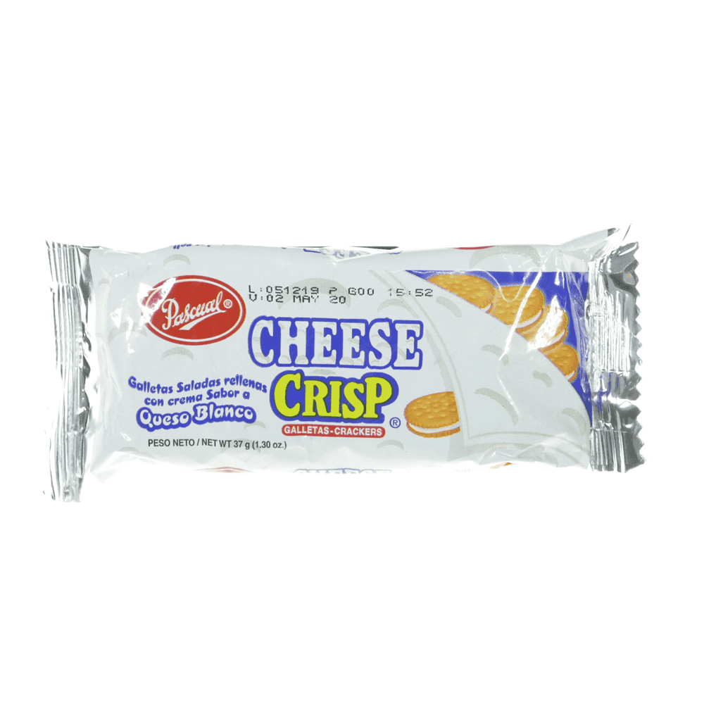 GALLETAS CON QUESO BLANCO CRISP 37GR