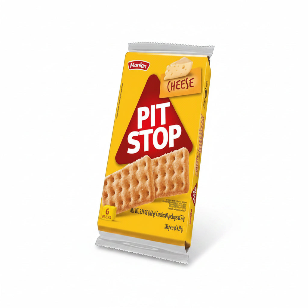 GALLETAS SALADA CON QUESO PIT STOP 162GR