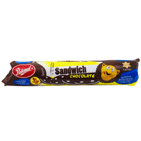 GALLETAS SANDWICH CHOCOLATE PASCUAL 138GR