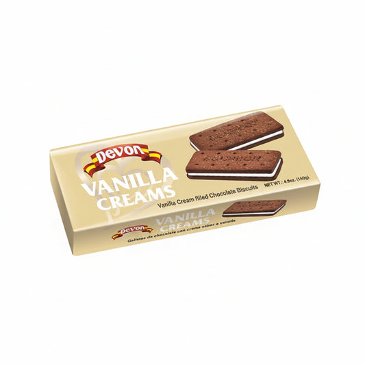 GALLETAS DE VAINILLA CREAMS DEVON 140GR