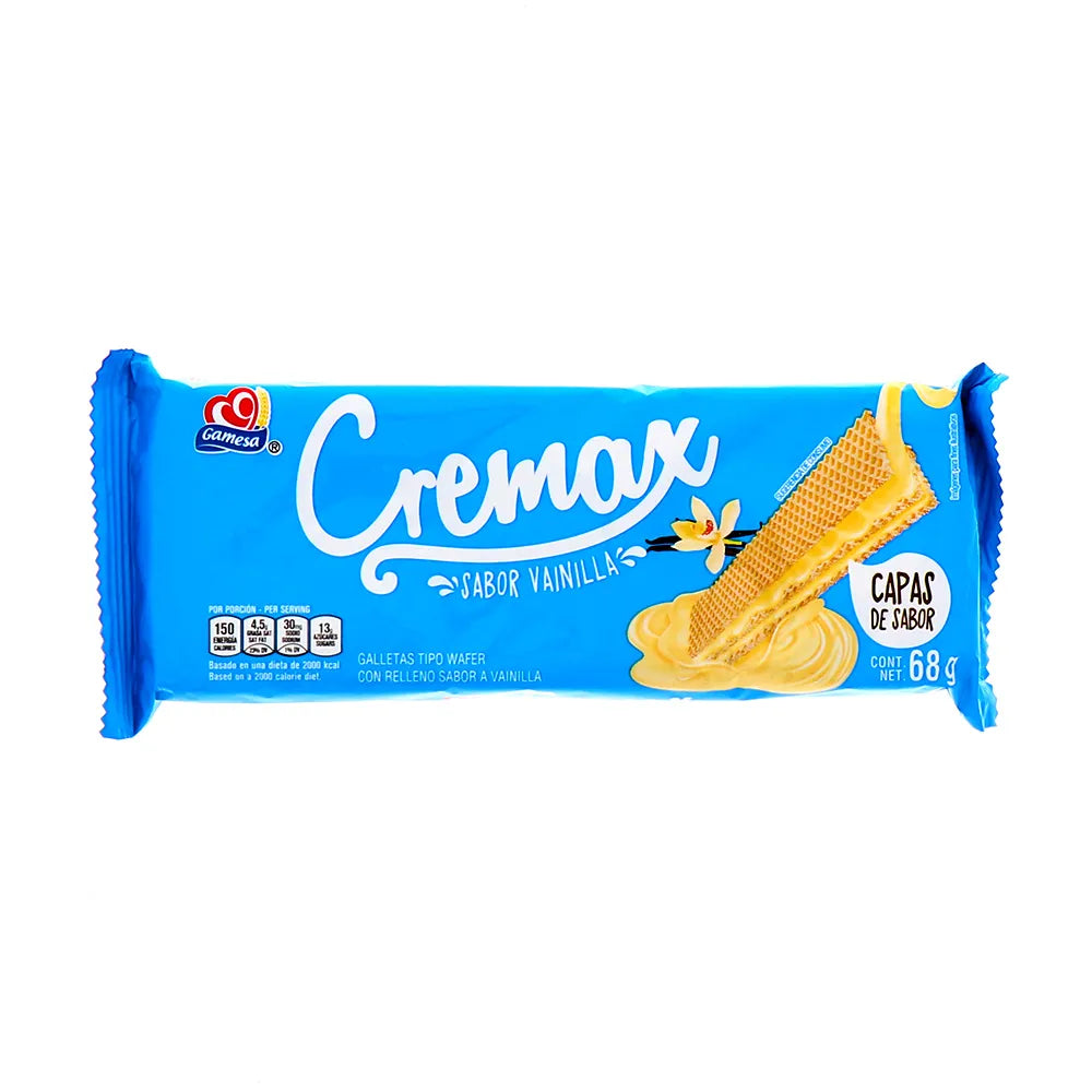GALLETAS VAINILLA CREMAX 68GR
