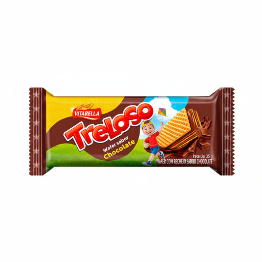 GALLETAS TRELOSO CHOCOLATE WAFER 35GR