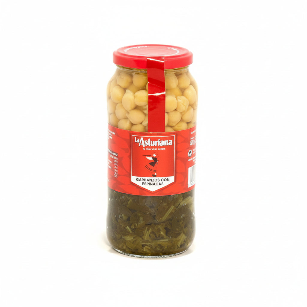 GARBANZO CON ESPINACAS LA ASTURIANA 570GR