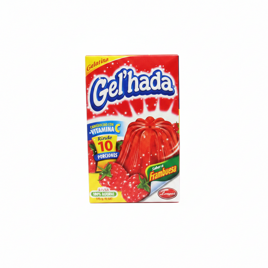 GELATINA FRAMBUESA GEL HADA 6OZ