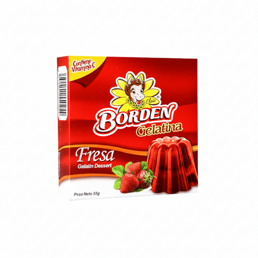 GELATINA DE FRESA BORDEN 55GR
