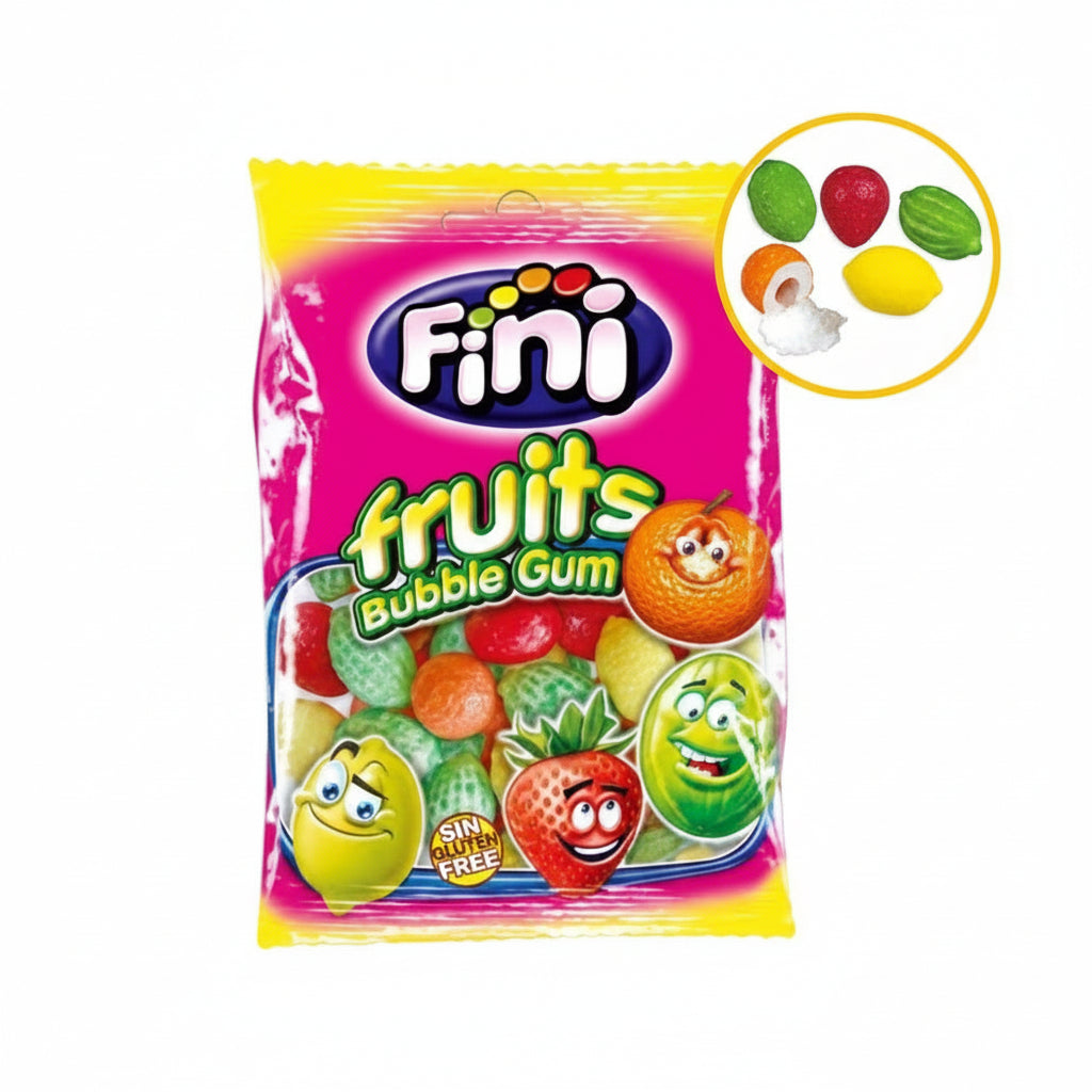 GOMITA FRUITS BUBBLE GUM FINI 90GR