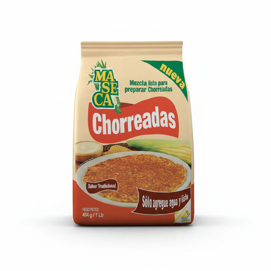 HARINA DE MAÍZ MASECA CHORREADAS 454GR
